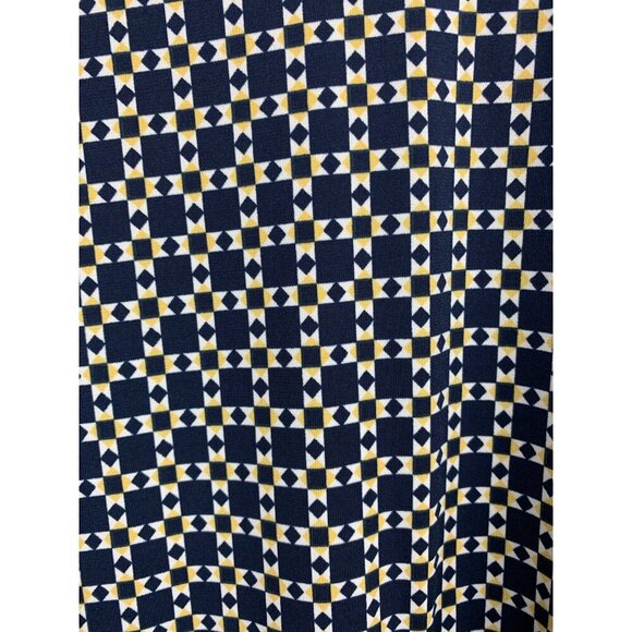 Max Studio Womens XL Sleeveless Geometric Print Jumpsuit With V-Neckline - Picture 7 of 7